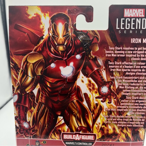 Marvel Legends Iron Man 2022 Controller BAF 6" Action Figure New In Box - Picture 9 of 12